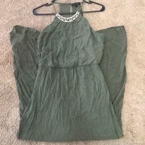 Maxi Green Dress